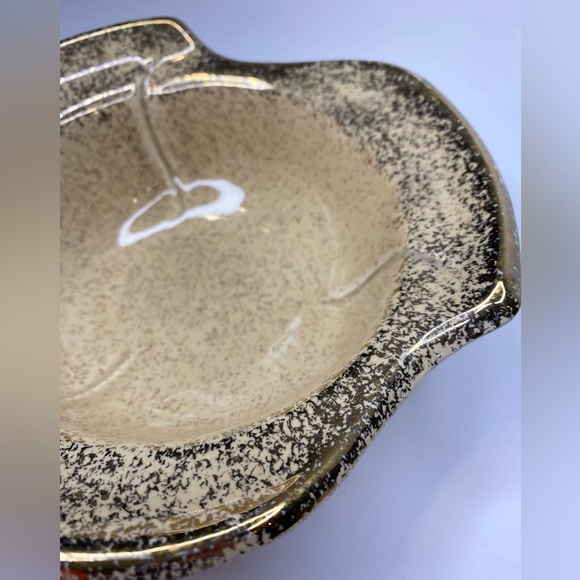 Vintage Pottery Handmade California Original ©️ 146 Gold Peach Bowl Tapered Rare - Picture 5 of 6